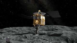 космический зонд «Хаябуса-2» покидает астероид Рюгу