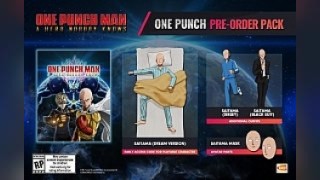  Анонсированы три новых персонажа и дата релиза One Punch Man: A Hero Nobody Knows 
