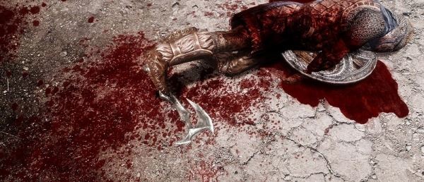  Моддер сделал Skyrim еще кровавее и зрелищнее — видео 