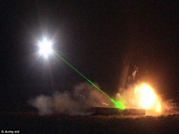 Военные показали лазерную установку для обезвреживания мин